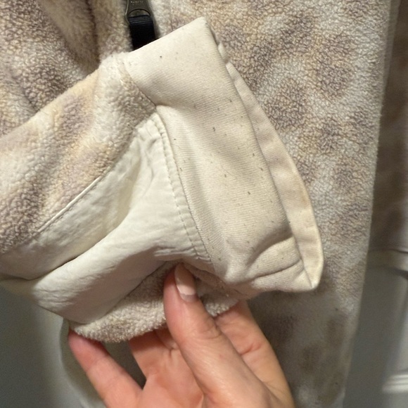 Women's Cream and Tan Jacket - Picture 6 of 8